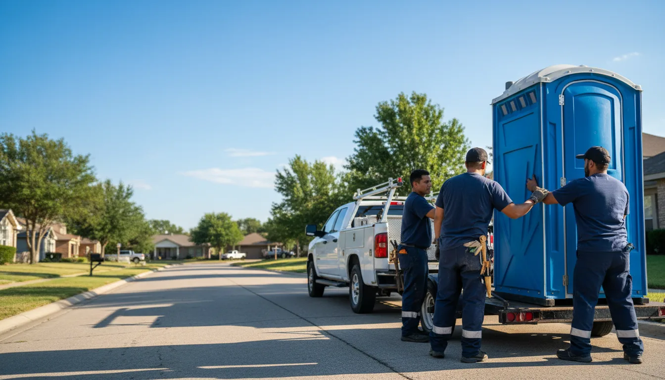 Portable Toilet Rental in Santa Fe, MO near me